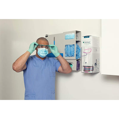 TIDIShield® Grab ‘n Go™ Eye Shields with Dispenser, 1 Box (Glasses and Goggles) - Img 2