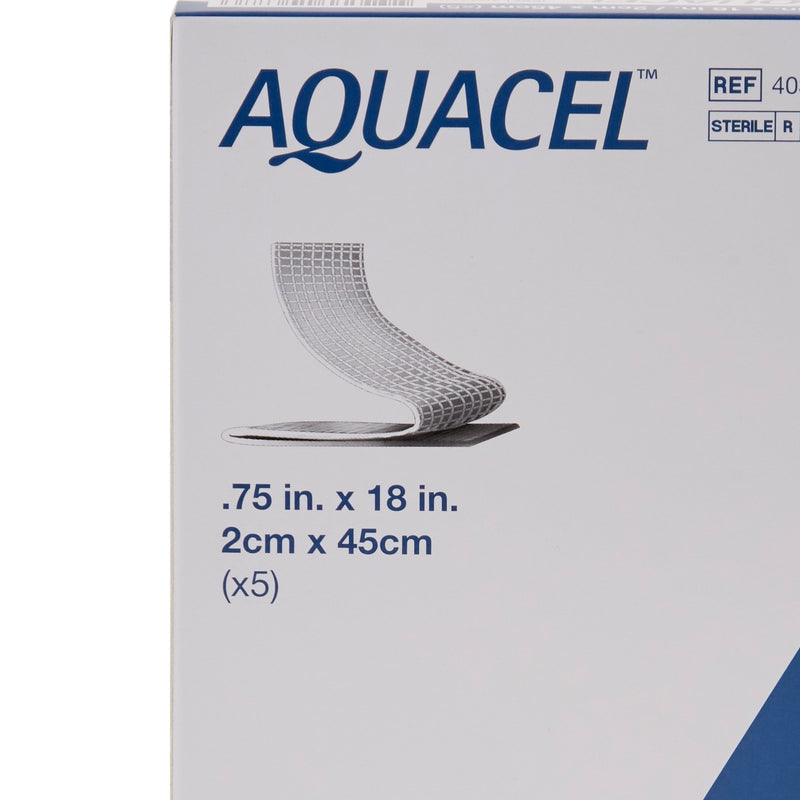Aquacel® Ribbon Hydrofiber® Dressing, ¾ x 18 Inch, 1 Box of 5 (Advanced Wound Care) - Img 4