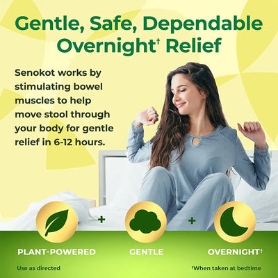Senokot® Sennosides Laxative, 1 Bottle (Over the Counter) - Img 5
