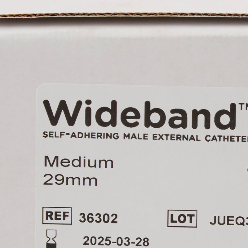 Bard Wide Band® Male External Catheter, 1 Box of 30 (Catheters and Sheaths) - Img 4