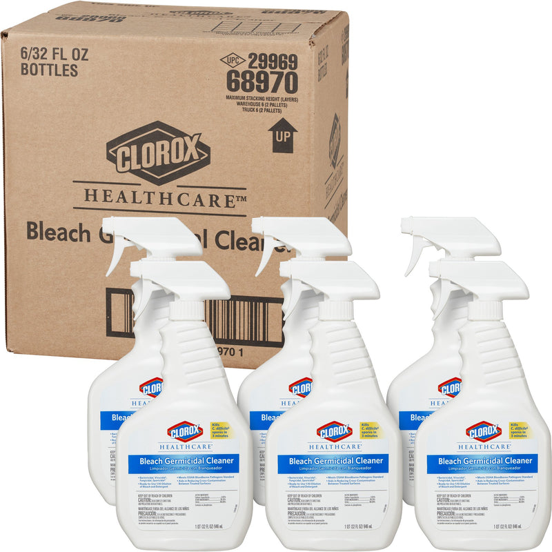 Clorox Healthcare Surface Disinfectant Cleaner, Spray, 32 oz, 1 Each (Cleaners and Disinfectants) - Img 3