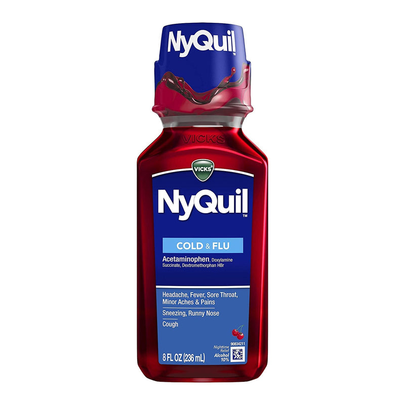 NYQUIL, LIQ CHERRY 8OZ (Over the Counter) - Img 1