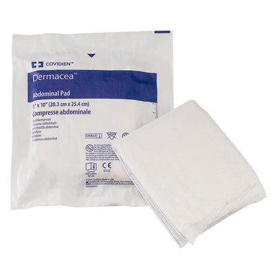 Dermacea™ NonSterile Abdominal Pad, 8 x 10 Inch, 1 Case of 432 (General Wound Care) - Img 1