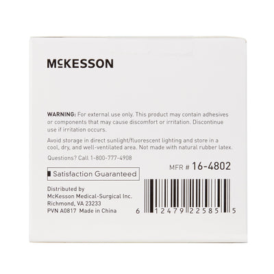 McKesson Nonwoven Fabric / Printed Release Paper Dressing Retention Tape, 2 Inch x 10 Yard, White, 1 Box (General Wound Care) - Img 5