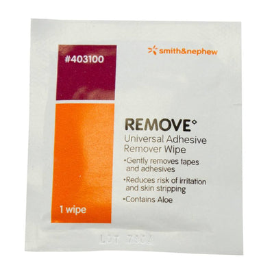 Remove™ Adhesive Remover, 2½ x 2½ Inch Wipe, 1 Box of 50 (General Wound Care) - Img 1