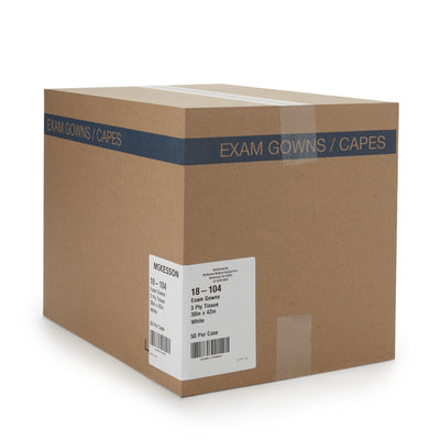 McKesson Patient Exam Gown, 1 Case of 50 (Gowns) - Img 7