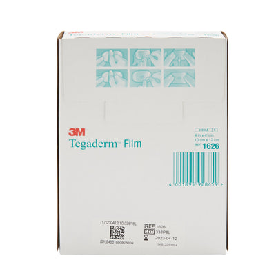 3M™ Tegaderm Transparent Film Dressing, 4 x 4-3/4 Inch, 1 Each () - Img 5