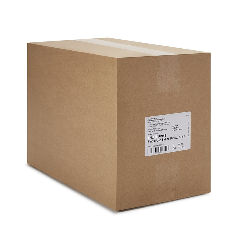 Saljet® Sterile Saline Solution, 30 mL, 1 Case of 240 () - Img 5