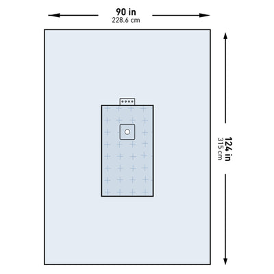 McKesson Sterile Universal Extremity Orthopedic Drape, 90 W x 124 L Inch, 1 Case of 10 (Procedure Drapes and Sheets) - Img 1