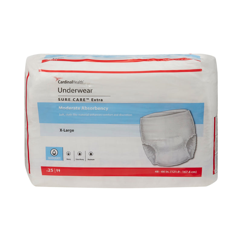 Simplicity™ Extra Moderate Absorbent Underwear, Extra Large, 1 Case of 100 () - Img 2