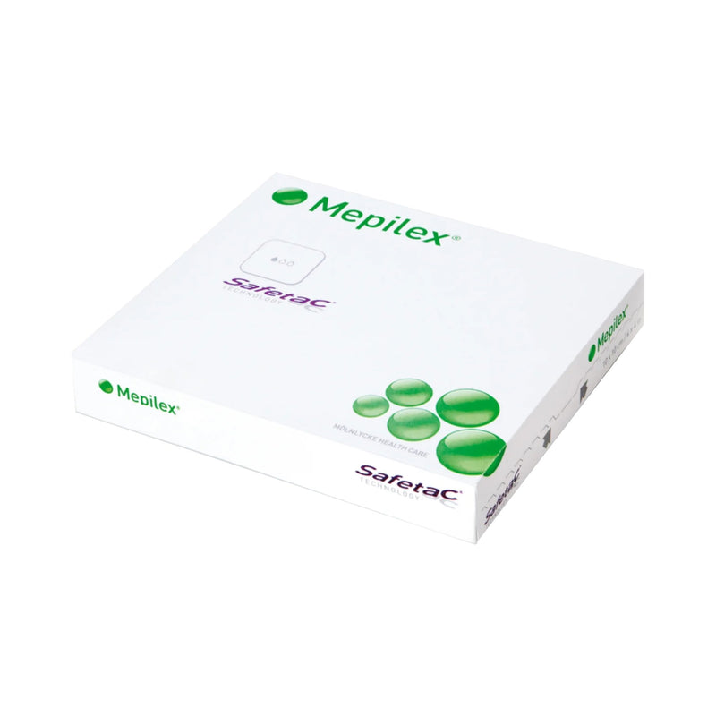 Mepilex® Border Flex Adhesive with Border Foam Dressing, 3 x 3 Inch, 1 Case of 50 (Advanced Wound Care) - Img 2