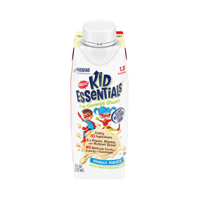 Boost® Kid Essentials™ 1.5 Vanilla Pediatric Oral Supplement / Tube Feeding Formula, 8 oz. Carton, 1 Case of 24 () - Img 1