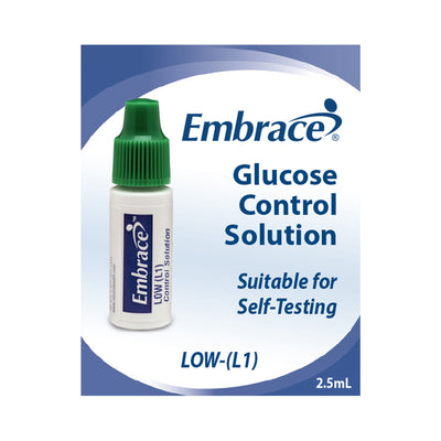 Embrace® Blood Glucose Control Solution, Low, 1 Each (Diabetes Monitoring) - Img 1