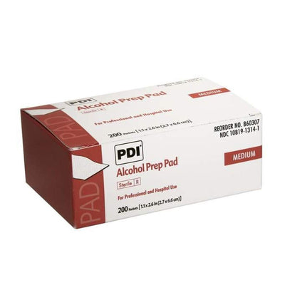 PDI® Alcohol Prep Pad, 2 x 2 Inch, 1 Box of 200 (Skin Care) - Img 4