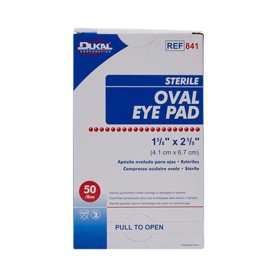 Dukal™ Eye Pad, Small, 1 Box of 50 (General Wound Care) - Img 2