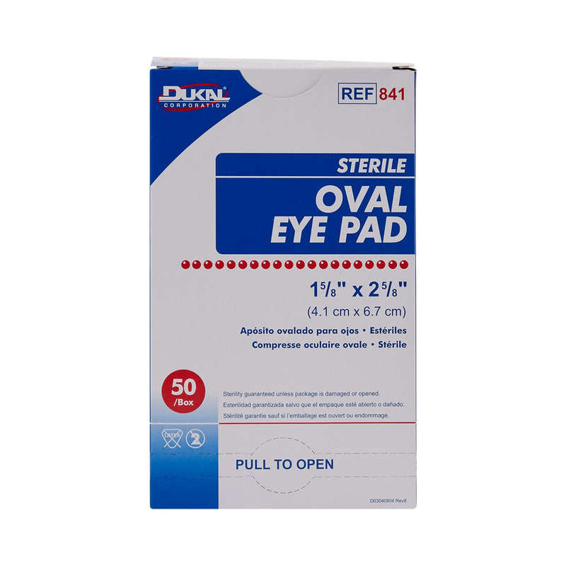 Dukal™ Eye Pad, Small, 1 Box of 50 (General Wound Care) - Img 2