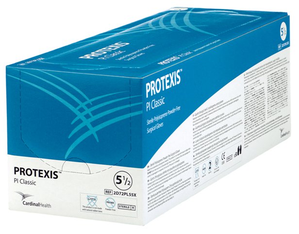 Protexis™ PI Classic Polyisoprene Surgical Glove, Size 8, Ivory, 1 Case of 200 () - Img 1