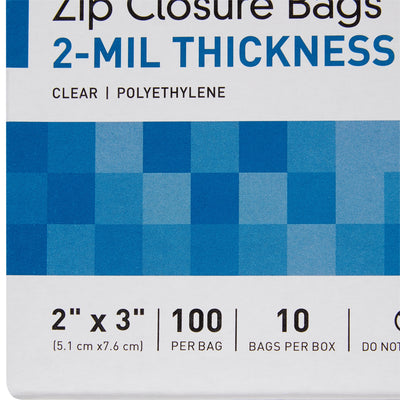 McKesson Zip Closure Bag, 2 x 3 in., 1 Bag (Bags) - Img 5