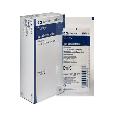 Curity™ Oil Emulsion Impregnated Dressing, 3 x 16 Inch, 1 Each (Advanced Wound Care) - Img 1