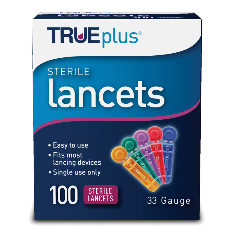 TRUEplus® Sterile Lancets, 1 Case of 5000 (Diabetes Monitoring) - Img 2