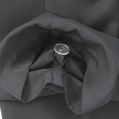 Silverts® Women's Open Back Gabardine Pant, Pewter, Large, 1 Each (Pants and Scrubs) - Img 5