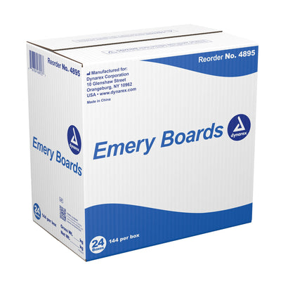 dynarex® Emery Boards, 4.5 Inches, 1 Box of 144 (Nail Care) - Img 3