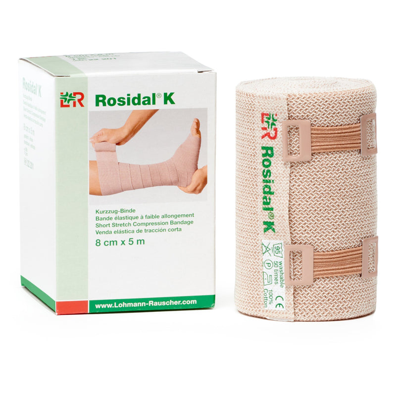 Rosidal® K Compression Bandage, 3-1/5 Inch X 5½ Yard, 1 Case of 20 (General Wound Care) - Img 1