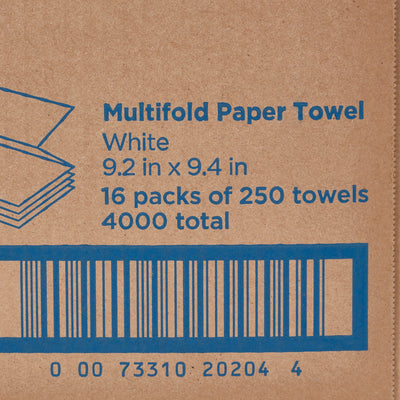 Pacific Blue Basic™ Multi-Fold Paper Towel, 250 per Pack, 1 Pack (Paper Towels) - Img 10