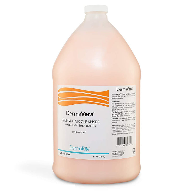 DermaVera® Skin & Hair Cleanser, Scented, 1 gal. Jug, 1 Each (Hair Care) - Img 1