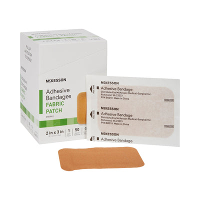McKesson Tan Adhesive Strip, 2 x 3 Inch, 1 Box of 50 (General Wound Care) - Img 7