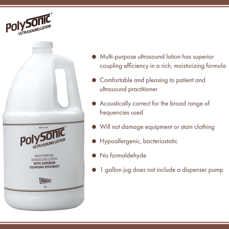 Polysonic® Ultrasound Lotion, 1 Case of 4 (Conductive Gel and Cream) - Img 3