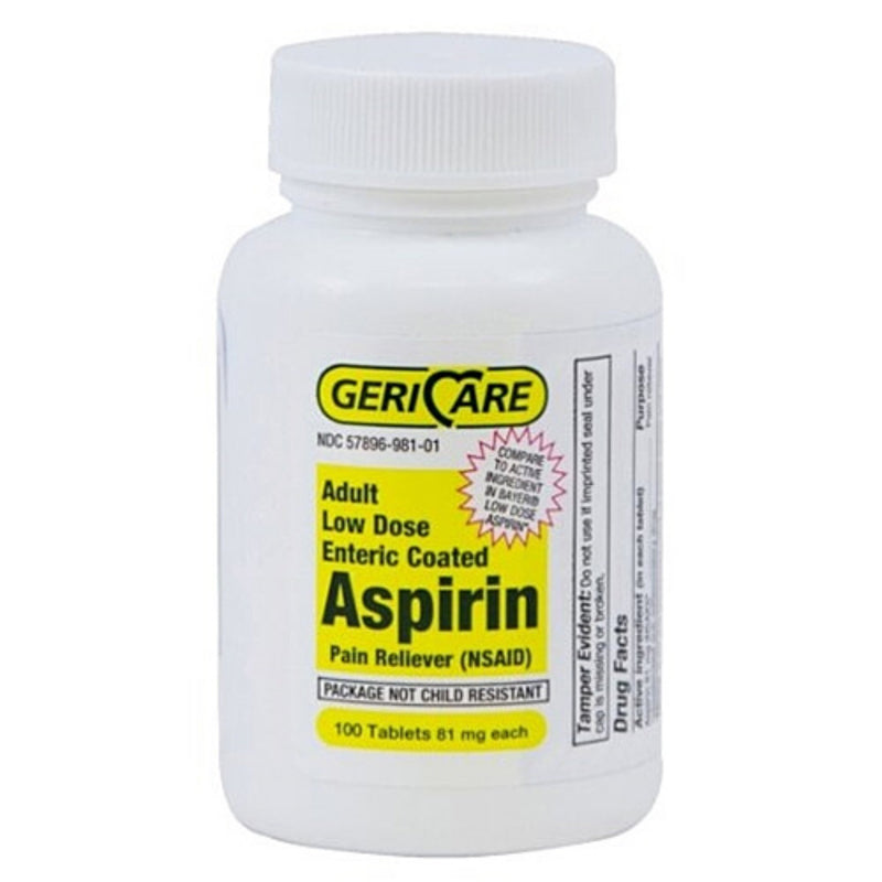 Geri-Care® Aspirin Pain Relief, 1 Bottle (Over the Counter) - Img 1