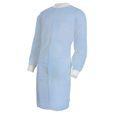 McKesson Lab Coat, Large / X-Large, Blue, 1 Bag of 10 (Coats and Jackets) - Img 2