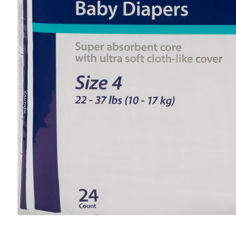 Curity Unisex Baby Diapers, Heavy Absorbency, Disposable, 1 Case of 192 () - Img 6