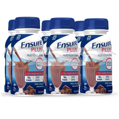 Ensure® Plus Chocolate Oral Supplement, 8 oz. Bottle, 1 Each (Nutritionals) - Img 2