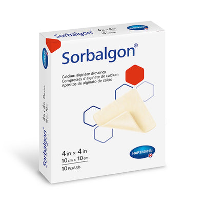 Sorbalgon® Calcium Alginate Dressing, 2 x 2 Inch, 1 Each (Advanced Wound Care) - Img 1