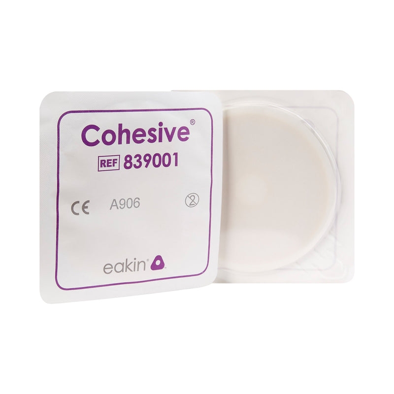 ConvaTec® Eakin Cohesive® Ostomy Skin Barrier, Large, 1 Box of 10 (Ostomy Accessories) - Img 1