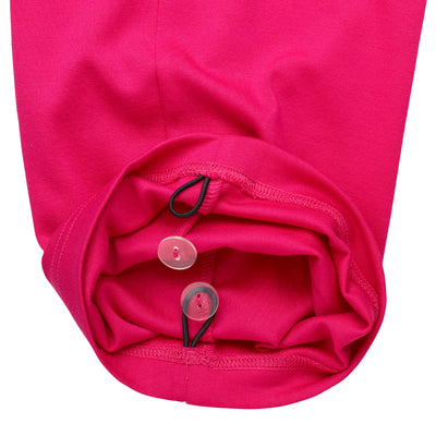 Silverts® Women's Open Back Soft Knit Pant, Extreme Pink, Small, 1 Each (Pants and Scrubs) - Img 5