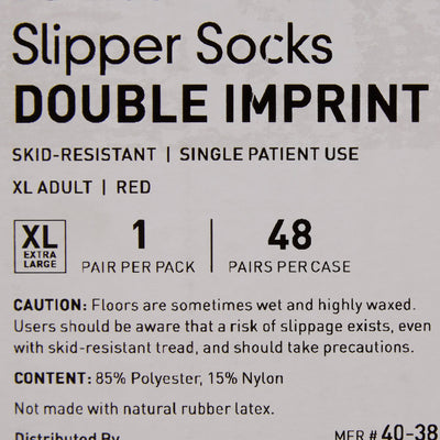 McKesson Terries™ Adult Slipper Socks, X-Large, 1 Case of 48 (Slippers and Slipper Socks) - Img 4