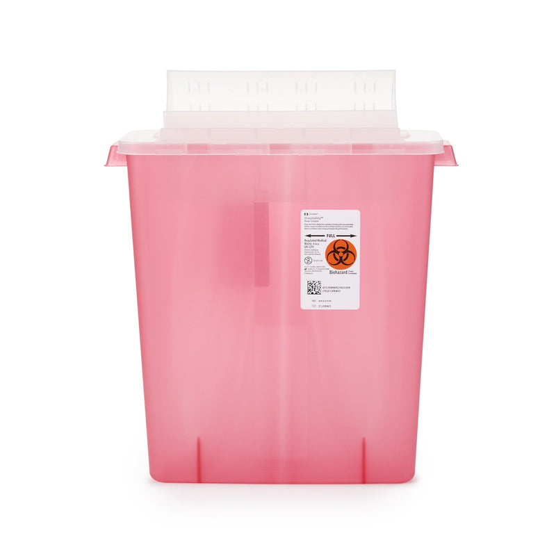 In-Room™ Multi-purpose Sharps Container, 3 Gallon, 16¼ x 13¾ x 6 Inch, 1 Case of 10 () - Img 1