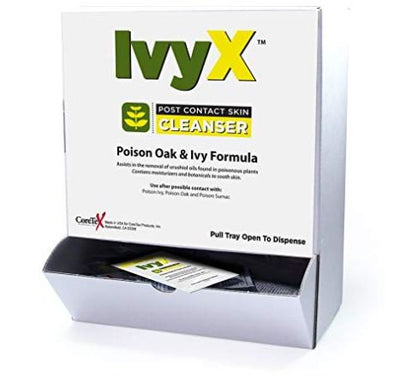 IvyX™ Post-Contact Alcohol / Aloe Vera / Propylene Glycol Itch Relief, 1 Box of 25 (Over the Counter) - Img 1