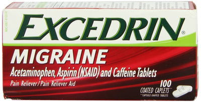 Excedrin® Migraine Acetaminophen / Aspirin / Caffeine, 1 Each (Over the Counter) - Img 1