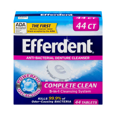 Efferdent® Denture Cleaner, 44 Tablets per Box, 1 Box of 44 (Mouth Care) - Img 3