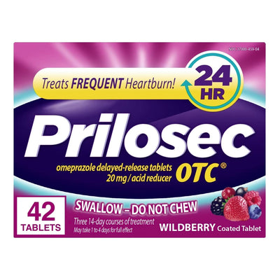 PRILOSEC OTC, TAB 20MG (42/CT) (Over the Counter) - Img 1