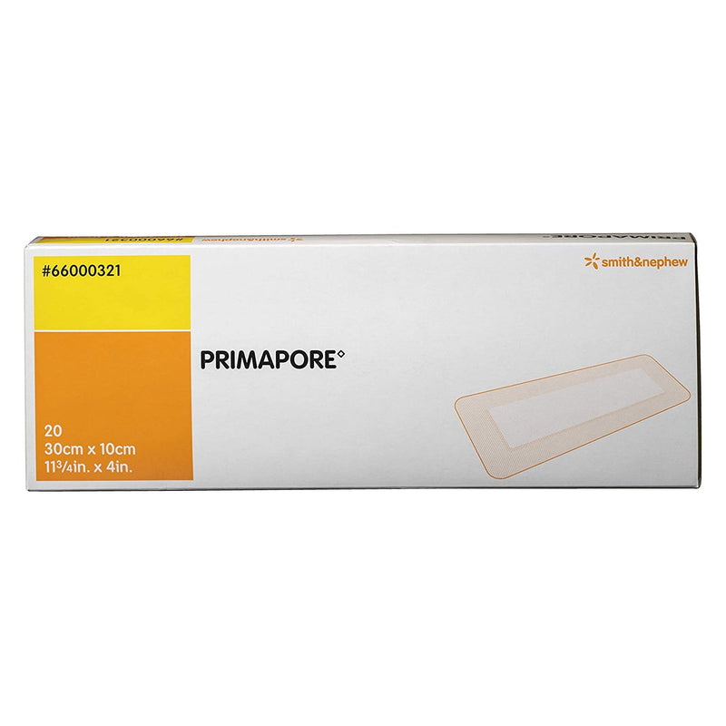 Primapore Adhesive Dressing, 10 x 30 Centimeter, 1 Each () - Img 4