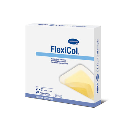 FlexiCol® Hydrocolloid Dressing, 2 x 2 Inch, 1 Each (Advanced Wound Care) - Img 1