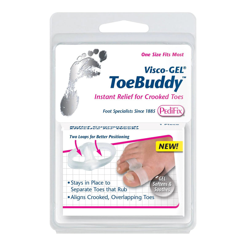 Visco-GEL® ToeBuddy® Toe Spacer, One Size Fits Most, 1 Pack (Immobilizers, Splints and Supports) - Img 1