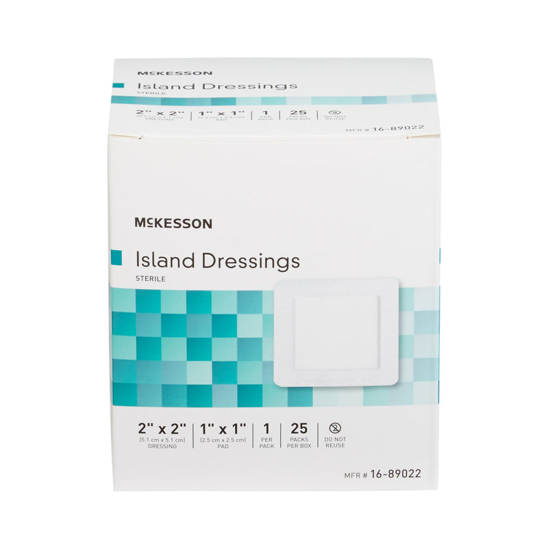 McKesson Adhesive Dressing, 2 x 2 Inch, 1 Box of 25 (General Wound Care) - Img 2