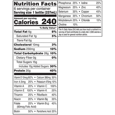 Boost® High Protein Chocolate Oral Supplement, 8 oz. Bottle, 1 Pack of 6 (Nutritionals) - Img 6