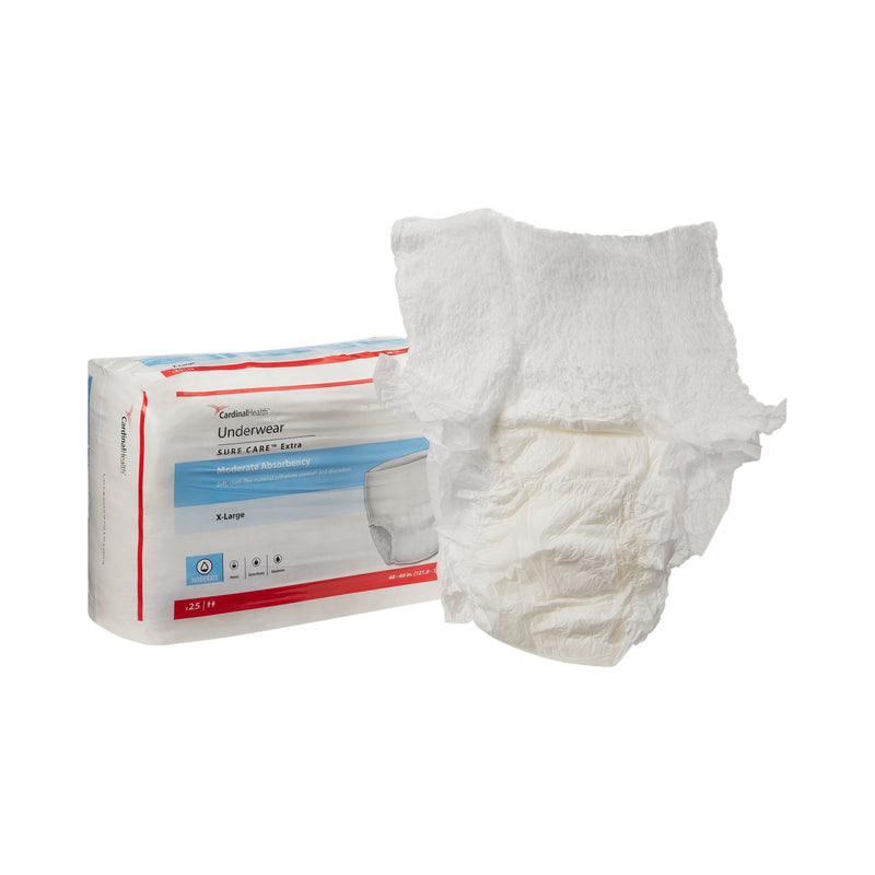 Simplicity™ Extra Moderate Absorbent Underwear, Extra Large, 1 Case of 100 () - Img 1